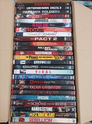 DVD Sammlung  27 Top Filme Action,Thriller,Horror auf 25 DVDs NEU 7%Rabatt bei 2