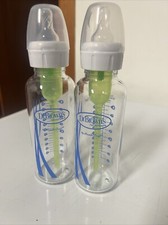 Glass baby bottles, Never Used