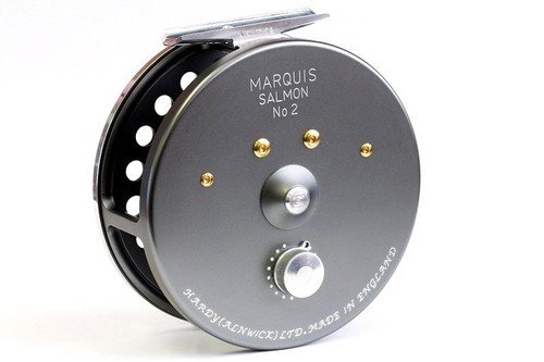 Carrete de mosca Hardy Marquis LWT Salmon #1 - NUEVO - Free Fly Line