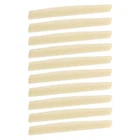 10pcs Unbleached Compensated Guitar Bone Saddle for 6 String Martin Folk Guitar