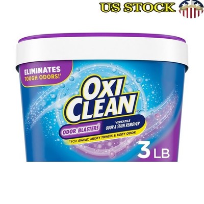 Stain Remover Powder Laundry Odor Eliminator Oxygen Based Cleaner 3 lb New
