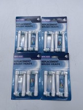Lot Of 4 - 4pk of Precision Clean Replacement Brush Heads for Oral B 16 Total 