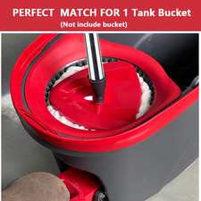 Mop Base and Handle Replacement for Vileda Turbo Spin Smart Easywring Mop Syste