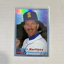 2021 Topps Archives 1957 Topps Blue Foil /25 Edgar Martinez #24 HOF