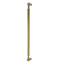 ALLIED BRASS P-3/18 18 INCH BEADED REFRIGERATOR APPLIANCE PULL, BRASS