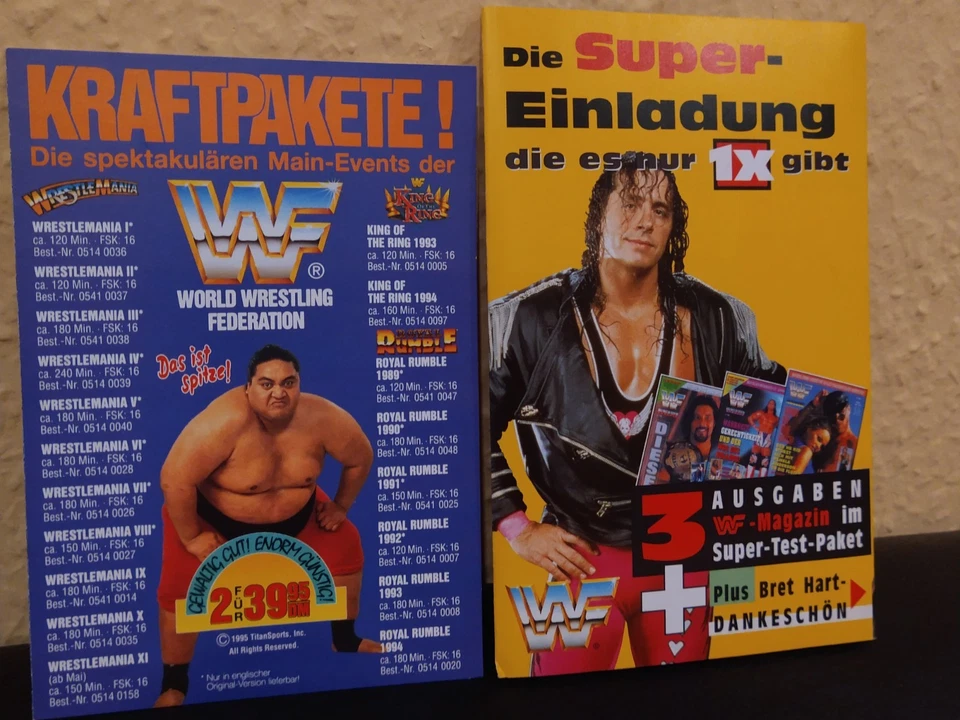 WWE - Royal Rumble 1993 - VHS Kassette **TOP** - Bild 4 von 4