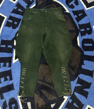 RARE VINTAGE EQUESTRIAN 1940's 1950's WOOL JODHPURS BREECHES PANTS WAIST 32