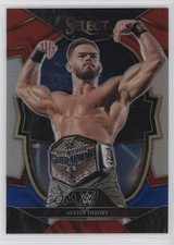 2023 Panini Select WWE Concourse Red & Blue Prizm Austin Theory #56 02l5