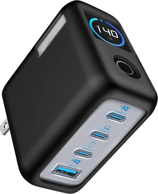 Soft Silicone Case for Anker Zolo 140W, Flexible Scratch Resistant Cover (Black)