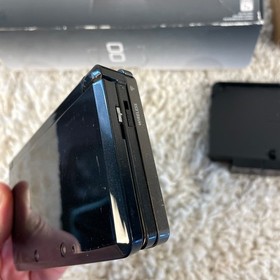 Nintendo 3DS Cosmo Black Handheld Console System CTR-001 Complete in Box CIB