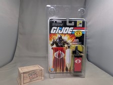 New GI Joe SDCC Exclusive 25th Anniversary Cobra Commander Black Suit Leader