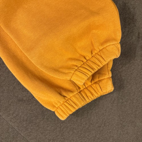 NIKE SPORTSWEAR Womens Orange Essential Fleece Cuffed Joggers Sweat Pants Small - Picture 9 of 9