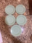 Fire-King Jadeite Restaurant Ware Salad/Pie Plates 6 3/4” Wide Qty. 5