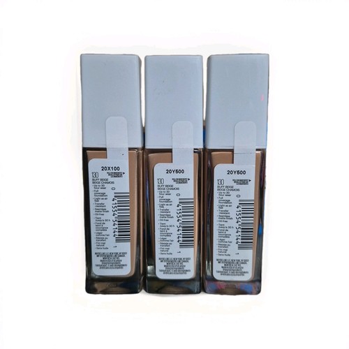 3 Maybelline Super Stay Liquid Foundation Makeup, Full Coverage, 130 Buff Beige - Picture 2 of 2