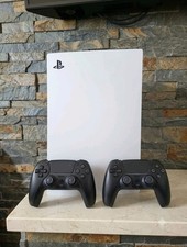Sony PS5 Blu-Ray Edition Spielekonsole - Weiß Mit Zwei Kontroller