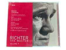 Richter The Master Volume 9 - Bach Chopin - CD Set New Sealed