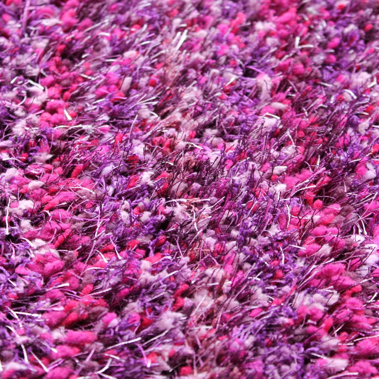 Teppich Shaggy Hochflor Langflor hochwertiger Flokatiteppich 4cm Kuschelteppich
