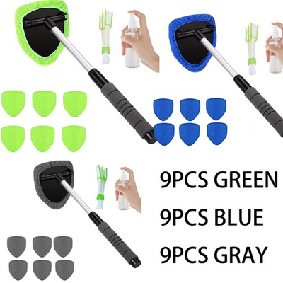 #ad #ad Windshield Cleaning Tool Car Window Cleaner with Extendable Handle for Car amp;Home $27.98
