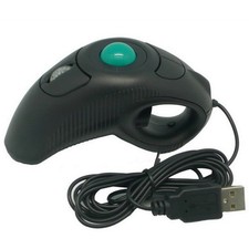 Wired Mouse Portable Handheld Trackball Mice For PC Laptop Right or Left Handed