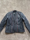 Harley Davidson Women’s Epoch Leather Jacket Black Orange Size Medium — photo 1