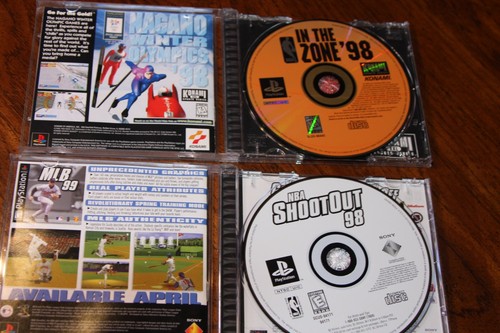 NBA In the Zone 98 & NBA Shootout 98 PS1 PlayStation 1 Complete - Picture 10 of 14