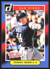 2014 Donruss The Rookies Tommy Medica #9 San Diego Padres