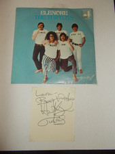 HOWARD KAYLAN "TURTLES" SIGNED INDEX CARD INSCRIBED MOUNTED WITH 45 PRM VGT