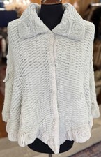 Mantella Pelliccia Cincilla Rex Tinta Grigio Perla