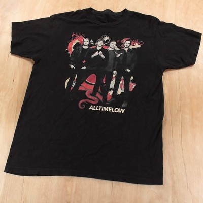 ALL TIME LOW t-shirt fits MEDIUM y2k emo pop punk scene alltimelow