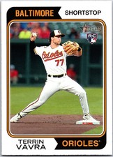 2023 Topps Heritage #148 Terrin Vavra