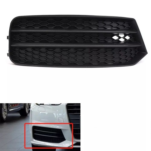 For A1 2016-2019 Fog Light Grille A1 Fog Lights Car Exterior Black Color - Picture 5 of 9