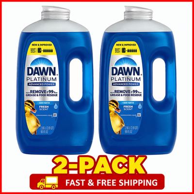 #ad #ad 2 Pack Dawn Platimum Advanced Power Dishwashing Liquid Fresh 90 fl oz $43.99
