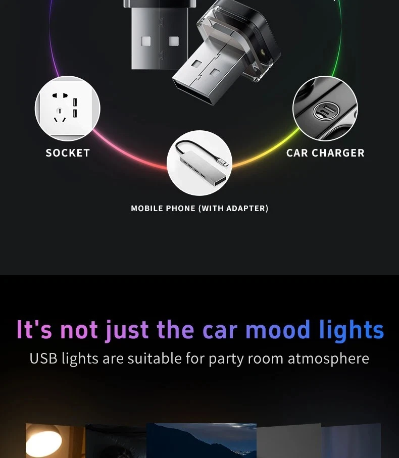 car usb light