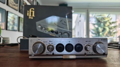 iFi Pro iCan Studio Signature Kopfhörerverstärker  + SilentPower iPower Elite