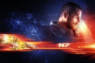 617384 Mass Effect 4 Andromeda Me Fighting Shooting Game Wall Print Poster