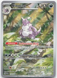 Nidoking 174/165 Scarlet & Violet 151 Illustration Rare Holo
