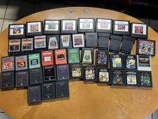 Vintage Atari Game Lot 44 Total Games (35 Atari 2600 Carts & 9 Atari 5200 Carts) image