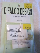 DIFALCO DESIGN  SILICONE WASHER #DD813 $2.00 EACH