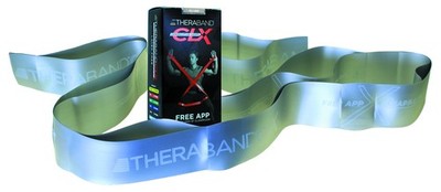 Super Heavy Silver CLX Resistance Band for Athletes and Fitness Enthusiasts