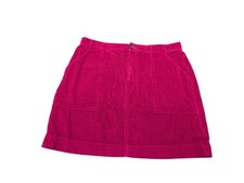 Gap Corduroy Mini Skirt Women's 12 Hot Pink A-line Y2K Pockets