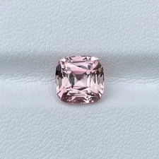 Natural 3.06Ct Pink Tourmaline Cushion Cut Gem Sparkling Stone for Jewelry