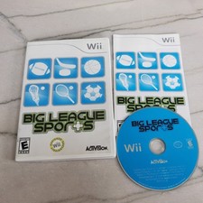 Big League Sports (Nintendo Wii, 2008) - Complete w/ Manual Tested CIB