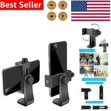 Adjustable Smartphone Tripod Adapter: Vertical/Horizontal Mount for Any Angle