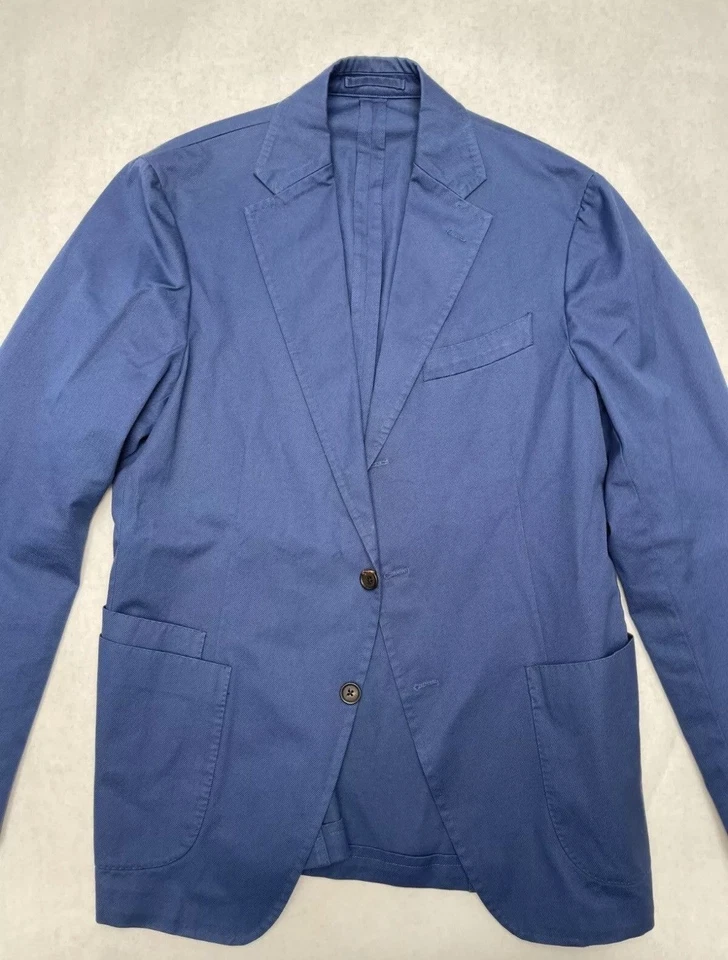 Traje de algodón G2U Drakes azul fácil día 50R EU 40R EE. UU. Foto 4 de 4