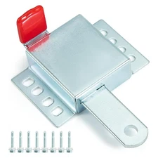 Steel Garage Flip Lock Reinforced Security Latches Manual Override for Household