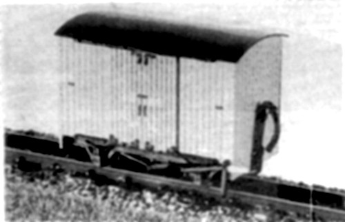 Dundas Models DM16 Lynton Barnstaple 4 Wheel Goods Van Kit OO9 Gauge