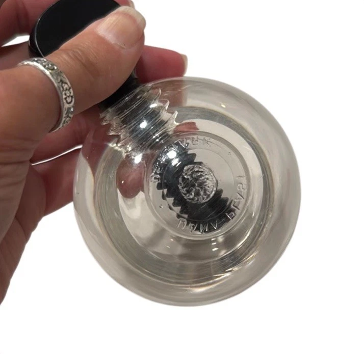 Dana Plast Clear Acrylic and Black Nutcracker, Made in Denmark, Stig Jørgensen - Image 4 of 4