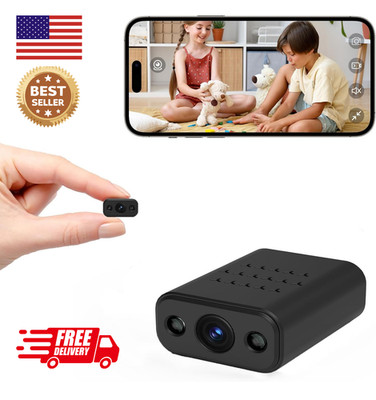 Mini Camara De Seguridad WiFi Espia Oculta 4K Cámara Espía Inalámbrica Pequeña