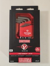 Craftsman V-series 9 Piece Metric Mm Hex Key Allen Set Cmht26139v New Craftsman V-series 9 Piece Metric Mm Hex Key Allen Set Cmht26139v New