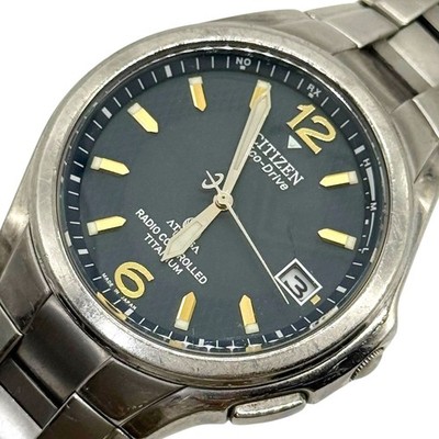 Citizen Attesa Radio Solar Dial Titanium H410-T003788 wrist 15.5cm/6.1in